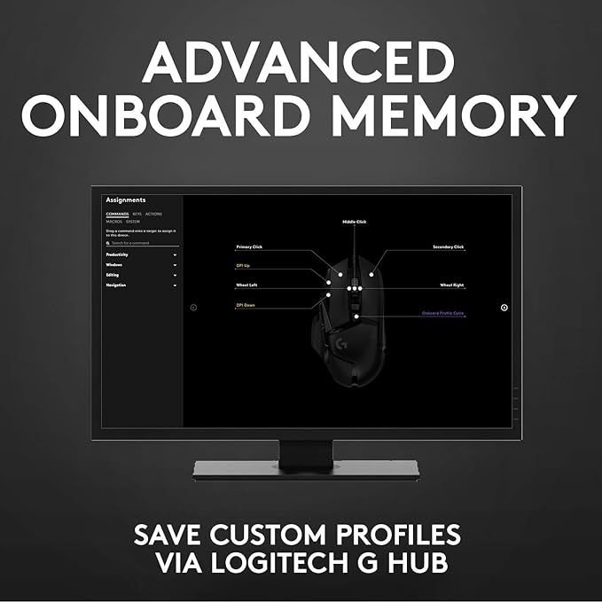 Logitech G502 HERO Performance RGB Mouse