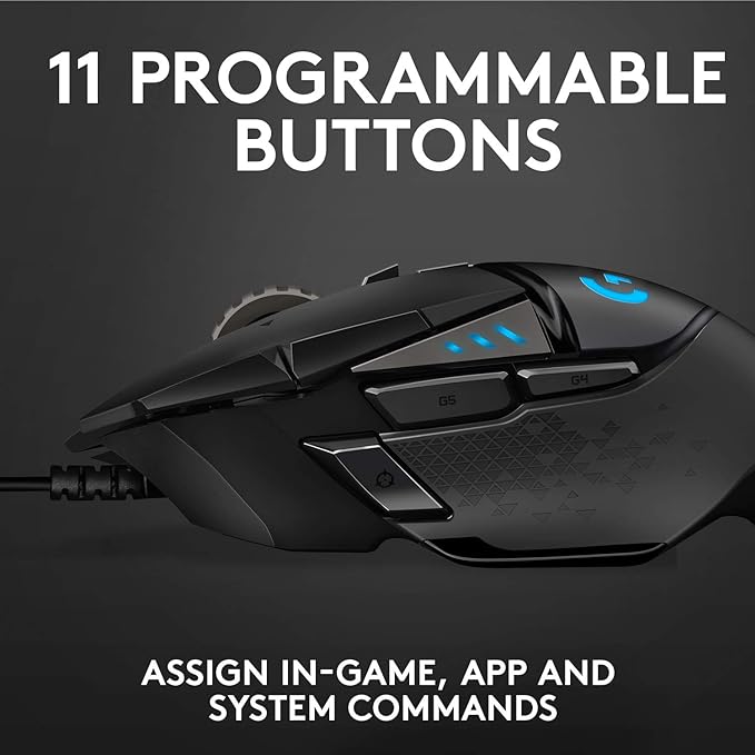 Logitech G502 HERO Performance RGB Mouse