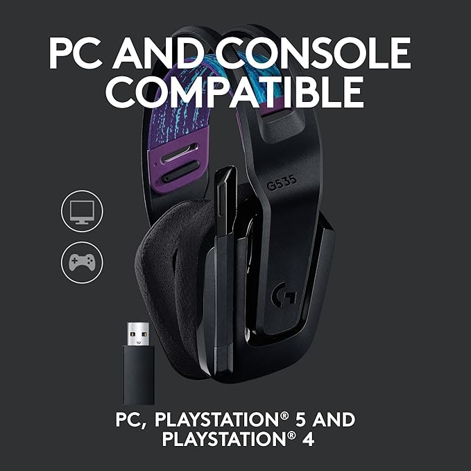 LOGITECH G535 WIRELESS GAMING HEADSET