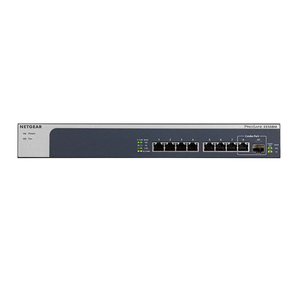 Netgear XS508M - 8-Port 10G Ethernet Network Switch