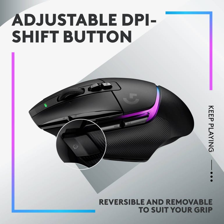 Logitech G502 X PLUS LIGHTSPEED RGB Mouse