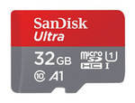 SanDisk Ultra microSDHC UHS-I Card 32GB (2 SD Card Bundle)