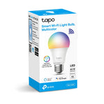 Tapo L530E Smart Wi-Fi Light Bulb, Multicolor (2-pack)