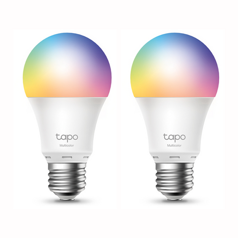 Tapo L530E Smart Wi-Fi Light Bulb, Multicolor (2-pack)